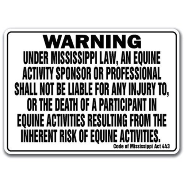 Signmission 24 in Height, Aluminum, 24" x 18", WS-A-1824-Mississippi WS-A-1824-Mississippi